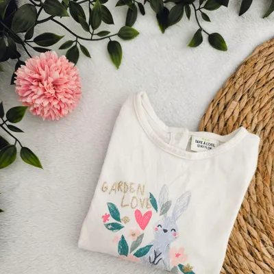 🌸 T-shirt manches longues Tape à l'œil, 12 mois (74 cm)